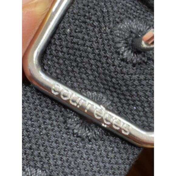 Courrèges Black Multi-Strap Sleeveless Midi Dress Size 34 Cutout Wool Designer - Picture 11 of 15